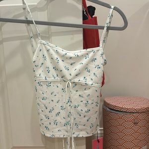 super cute edikted open back top